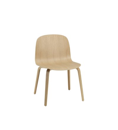 Krzesło drewniane VISU Wide Chair Muuto - różne kolory