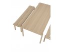 Stół LINEAR WOOD 200 x 90 cm MUUTO - drewniany