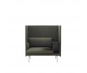 Sofa 1-osobowa OUTLINE HIGHBACK WORK MUUTO - RIGHT, aluminiowa podstawa, różne kolory