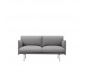 Sofa Studio OUTLINE MUUTO - aluminiowa podstawa, różne kolory