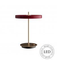 Lampa Asteria Table ruby UMAGE - bordowa
