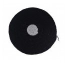 Okrągły dywan dziergany z bawełnianego sznurka MOTARNIA - śr. 120 cm
