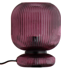 Lampa stołowa Maiko Bolia - purpurowa