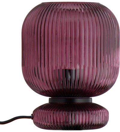 Lampa stołowa Maiko Bolia - purpurowa