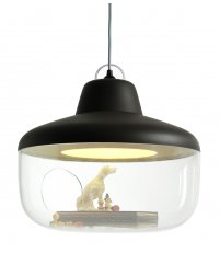 Lampa wisząca Favorite Things ENOstudio - czarna - średnica 43cm