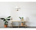 Lampa wisząca Favorite Things ENOstudio - biała - średnica 43cm