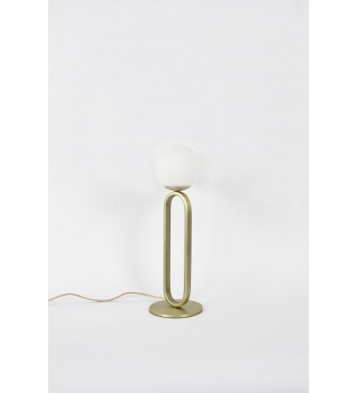 Lampa stołowa Cime ENOstudio - średnica 12 cm, mosiądz