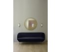 Sofa 3-osobowa Cornice ENOstudio - granatowa, tkanina Riviera 79