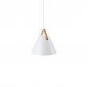Lampa wisząca Strap 27 Nordlux Design For The People - biała
