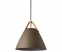 Lampa wisząca Strap 27 Nordlux Design For The People - beżowa