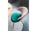 Krzesło tapicerowane Time Flies UMAGE - Tweed / Eko-skóra / różne kolory nóg