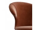 Krzesło tapicerowane Time Flies UMAGE - Rusty Brown / różne kolory nóg