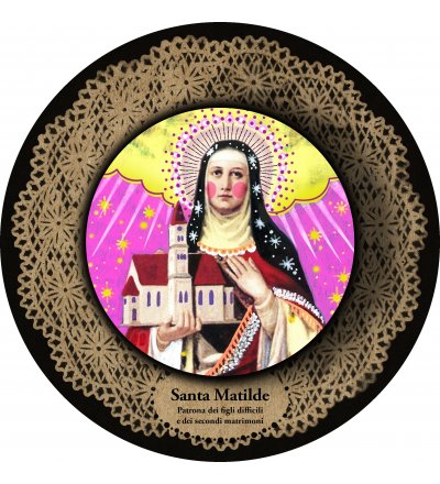 Dekoracja ikona Pop Icon Santa Matilde / św. Matylda SANTHONORE