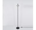 Lampa podłogowa Plus ENOstudio - czarno-brązowa