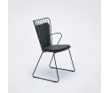 Poduszka na krzesło jadalniane PAON Cushion Dining Chair HOUE - karbonowy szary, na zewnątrz
