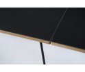 Płyta przedłużająca stół jadalniany SKETCH HOUE - 50x95cm, czarna