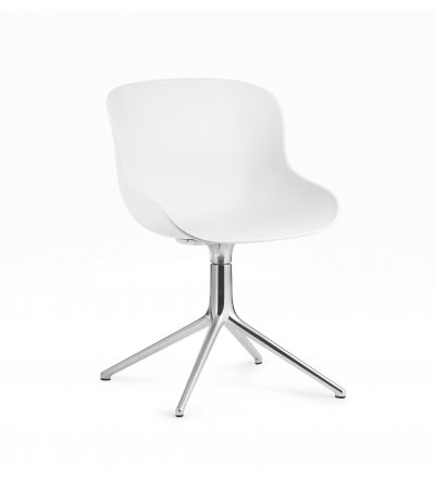 Krzesło HYG CHAIR SWIVEL 4L Alu Normann Copenhagen - różne kolory, aluminiowa podstawa