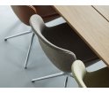 Krzesło tapicerowane HYG CHAIR SWIVEL 4L Normann Copenhagen - różne kolory, aluminiowa podstawa