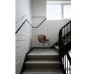 Krzesło tapicerowane HYG CHAIR SWIVEL 4L Normann Copenhagen - różne kolory, czarna podstawa