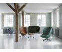 Fotel tapicerowany HYG LOUNGE CHAIR HIGH Normann Copenhagen - różne kolory, z wysokim oparciem