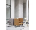 Sofa 1-osobowa OUTLINE HIGHBACK MUUTO - aluminiowa podstawa, wysokość siedzenia 45cm, różne kolory