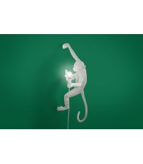 Lampa ścienna Monkey Seletti - wersja wisząca na prawej rączce