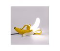 Lampa stołowa Banana Huey Seletti - wersja żółta, żywica, szkło