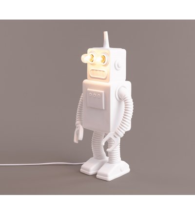 Lampa stołowa Robot Seletti - biała