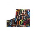 Sofa tapicerowana 3-osobowa Seletti - wzór Snakes