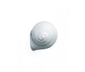 Wieszak ścienny Snail Sleeping Seletti - biały, śpiący ślimak