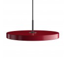 Lampa Asteria ruby / black top UMAGE - bordowa / czarny dekor