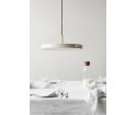 Lampa Asteria pearl white / steel top UMAGE - perłowa biel / stalowy dekor