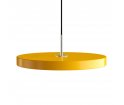 Lampa Asteria saffron / steel top UMAGE - szafranowy żółty / stalowy dekor
