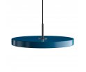 Lampa Asteria petrol / black top UMAGE - niebieski petrol / czarny dekor