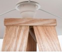 Lampa podłogowa Tripod Wood Zuiver - różne kolory