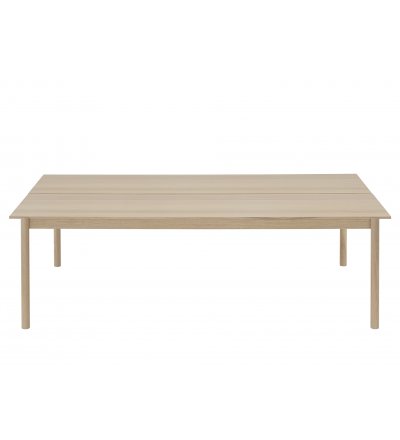 Stół biurowy Linear System Table Muuto - dębowy