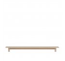 Taca do stołu biurowego Linear System Tray Muuto - dębowa, 170 cm