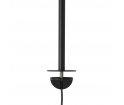 Lampa biurkowa Linear Mounted Lamp Muuto - do montażu, 23,2 cm, czarna