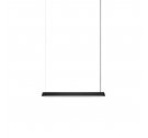 Lampa wisząca Linear Pendant Lamp Muuto - czarna, 87,2 cm