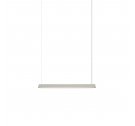 Lampa wisząca Linear Pendant Lamp Muuto - 87,2 cm, szara