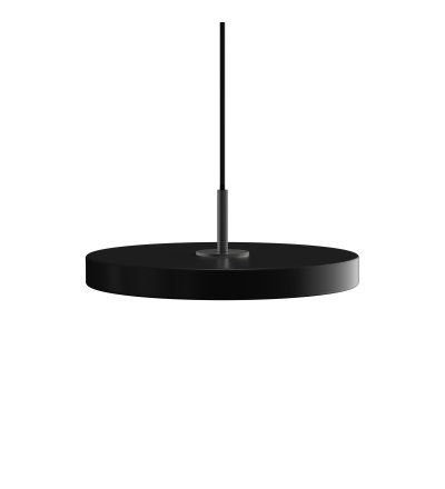 Lampa Asteria mini black / black top UMAGE - czarna / czarny dekor