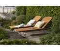 Poduszka na leżak ogrodowy MOLO Cushion Sunbed HOUE - popielata, na zewnątrz