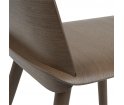 Krzesło drewniane NERD Muuto - ciemnobrązowe