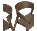 Krzesło drewniane Cover Armchair Muuto - różne kolory