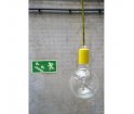 Lampa Loft Metal Line Kolorowe Kable - pszczoła miodna