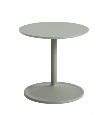 Stolik Soft Side Table - Ø41 cm H40 cm, bladozielony