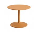 Stolik Soft Side Table - Ø48 cm H40 cm, pomarańczowy