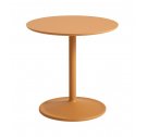 Stolik Soft Side Table - Ø48 cm H48 cm, pomarańczowy