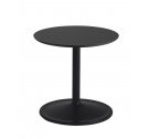 Stolik Soft Side Table - Ø41 cm H40 cm, czarny