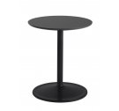 Stolik Soft Side Table - Ø41 cm H48 cm, czarny